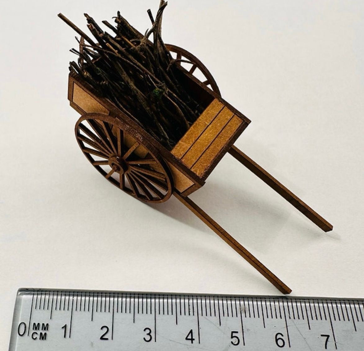 Advent 2023 Finnish Horse cart. 1/48th scale