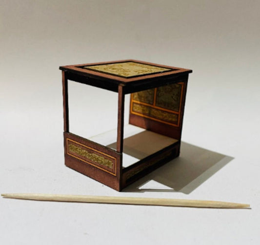 Decorative  4 poster bed  (Medium) 1/48th scale KIT..