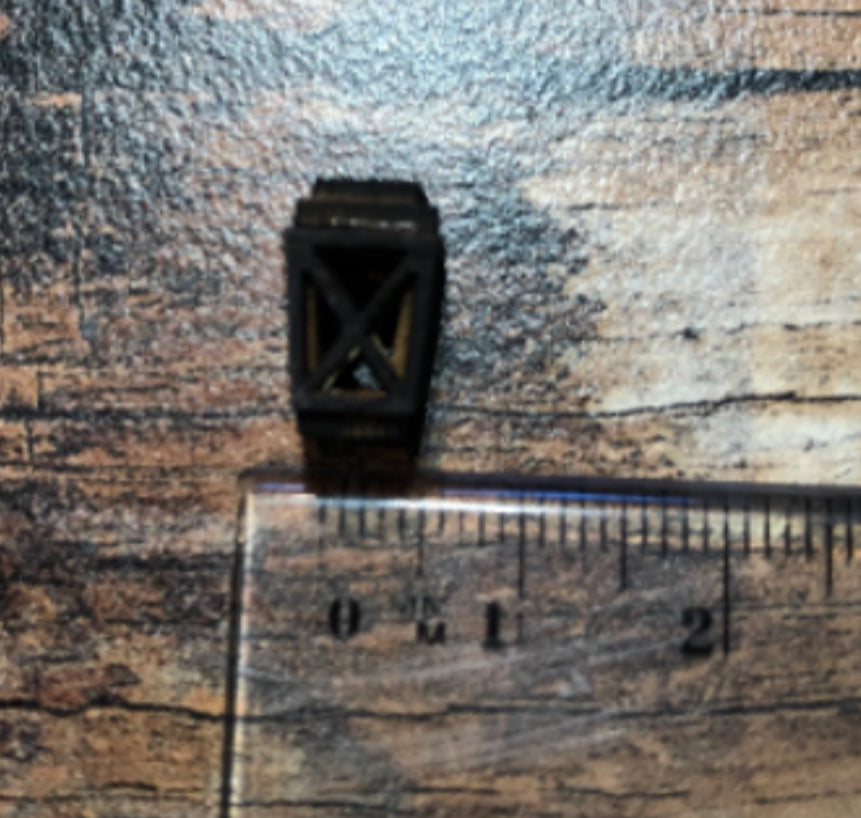 Carriage Lamps. 1/48th scale. KIT. 4 in a pack