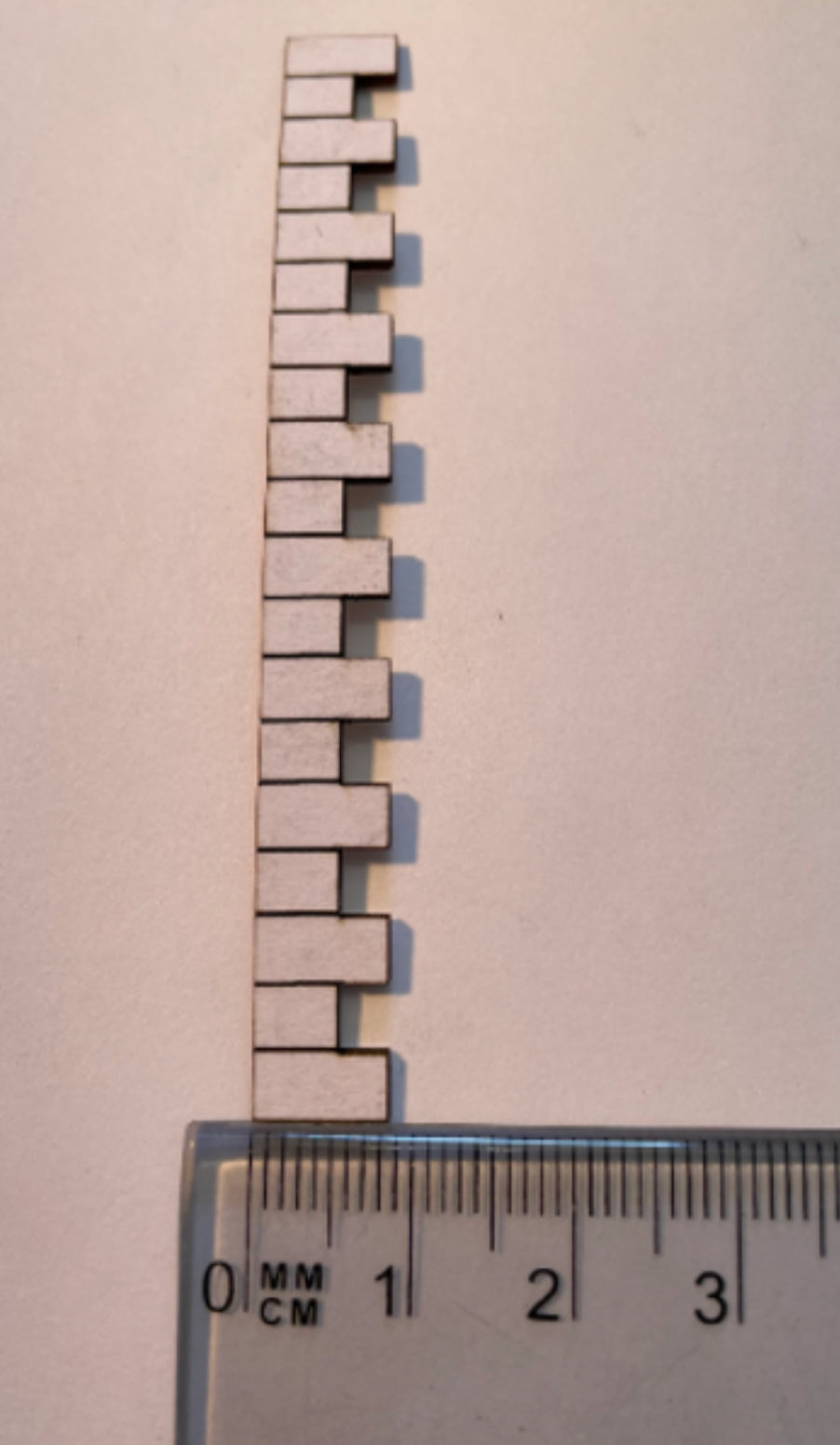 BUILDING SUPPLIES -quoin pack. 20 strips in a pack 1/48th KIT. Quarter scale