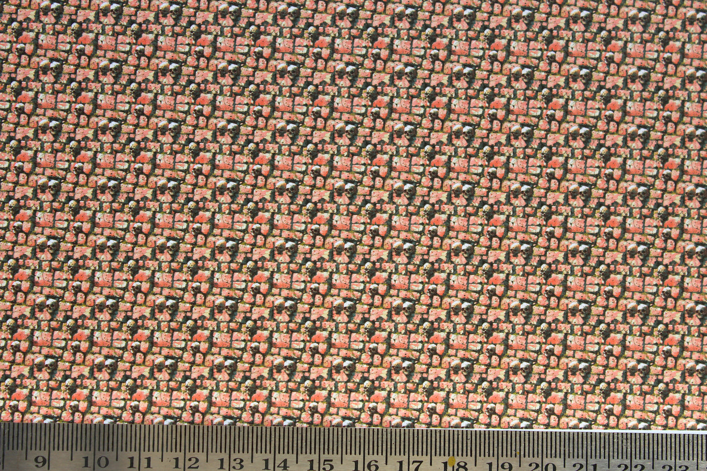 Wallpapers, Castles, Skulls peach 1/48th