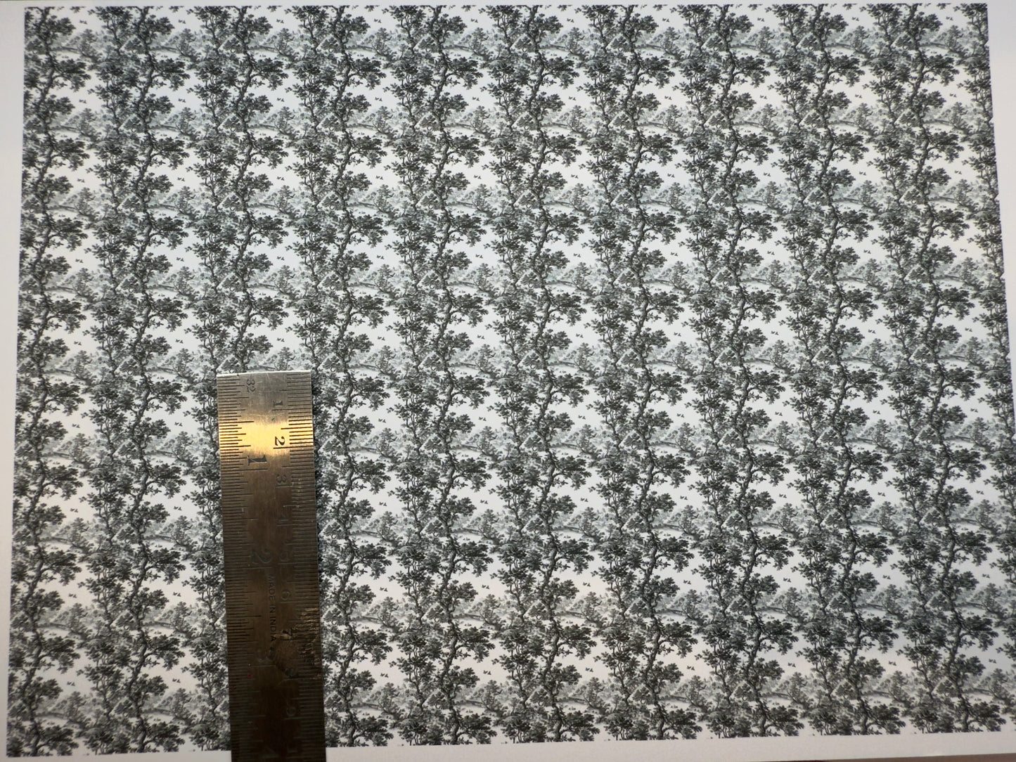 FABRIC FRENCH toile black & white