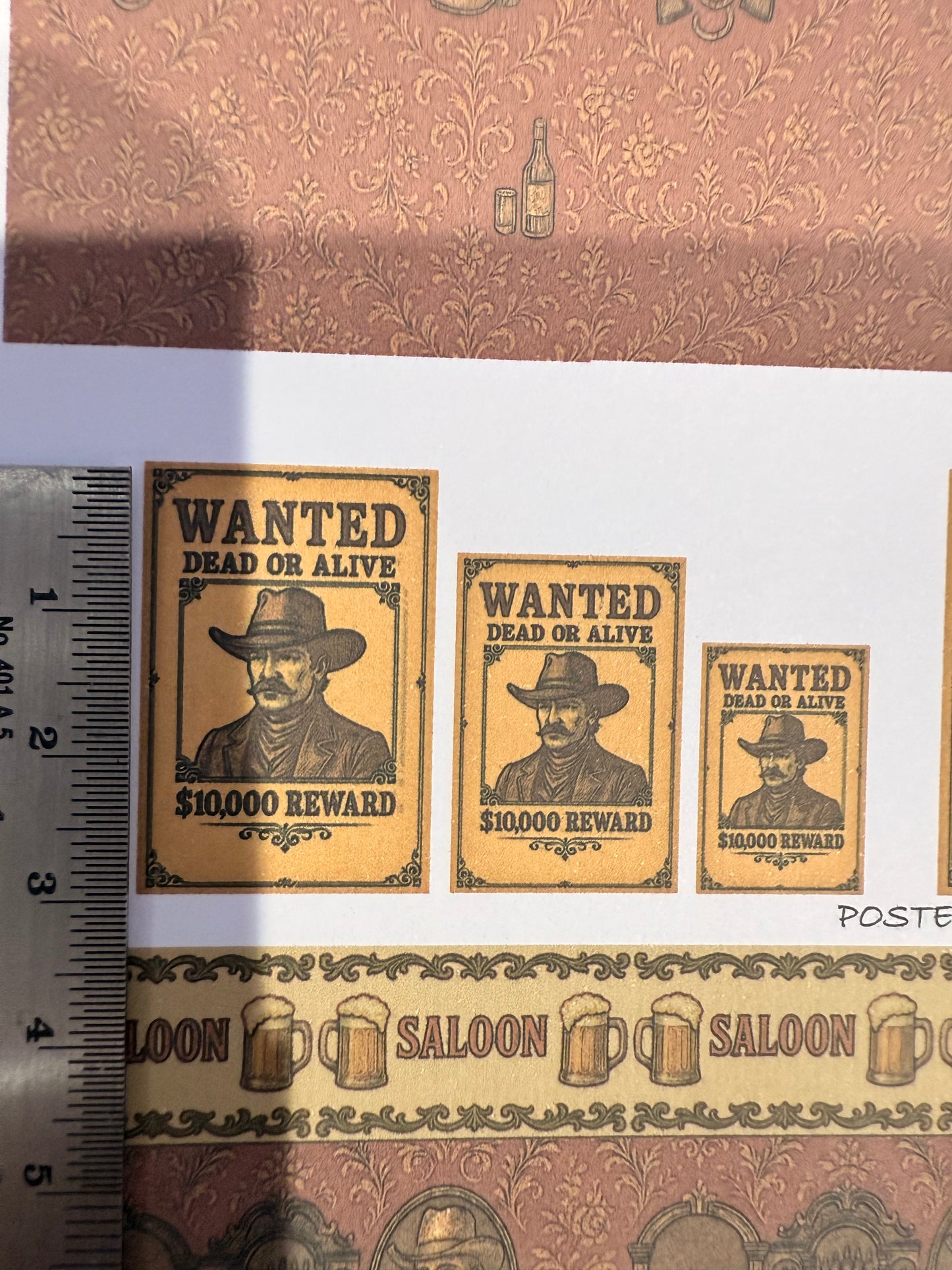SET 1/48 SCALE WILD WEST SALOON