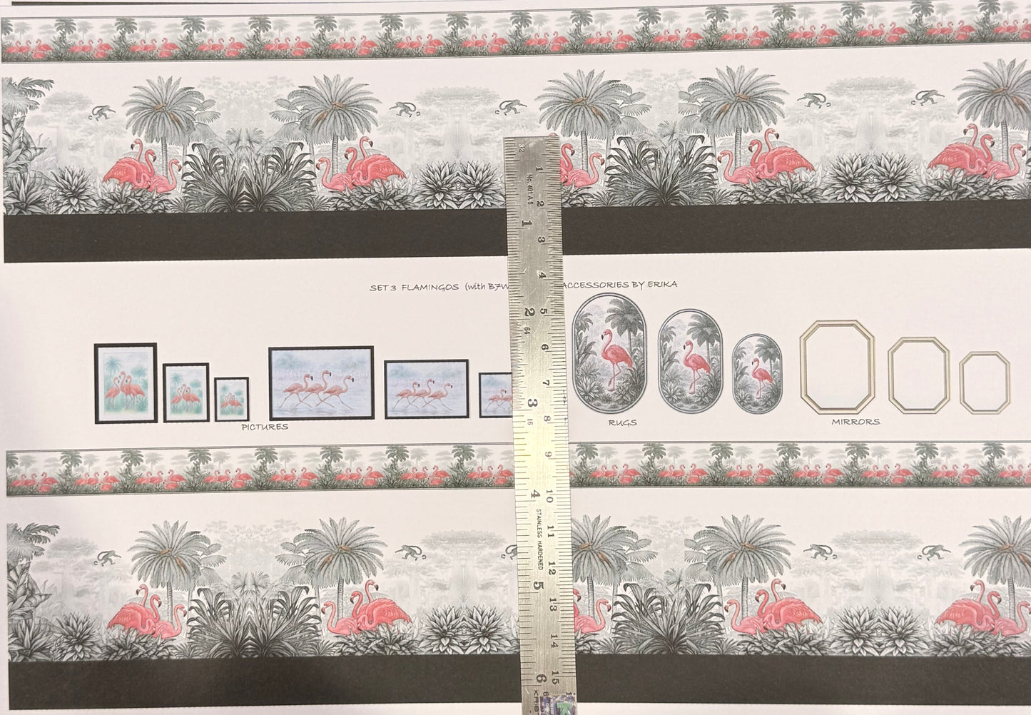 SET 1/48 SCALE FLAMINGOS