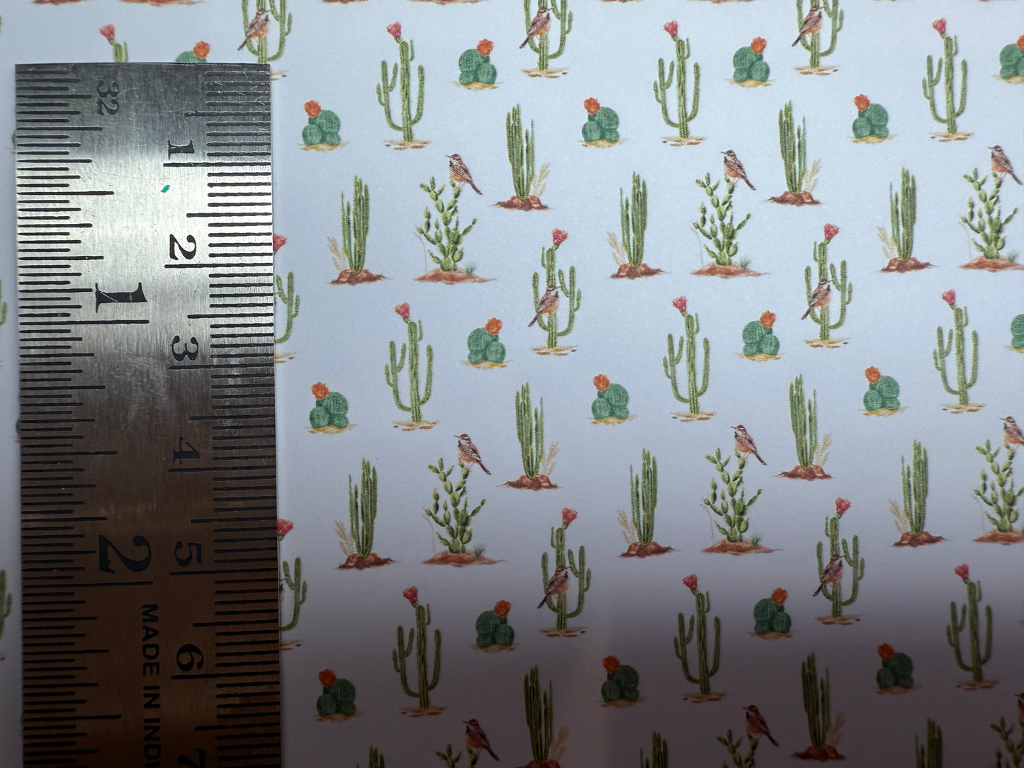 Wallpaper WILD WEST cacti 1. 1/48th scale