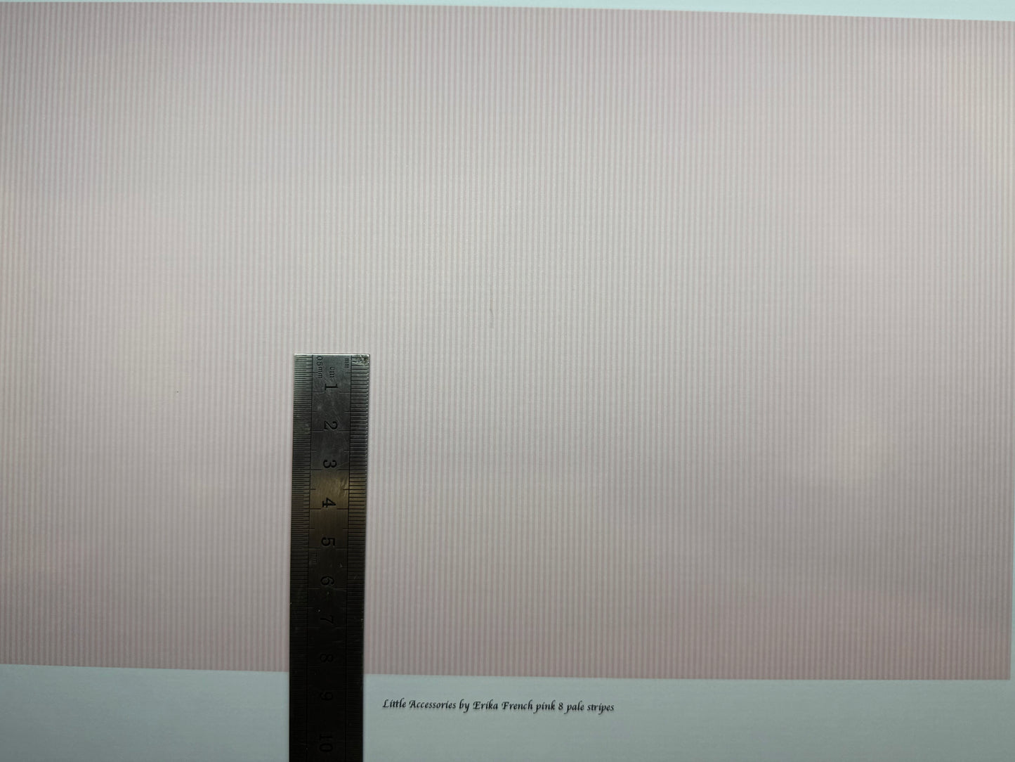 FABRIC FRENCH. Pink stripes 1/48th scale