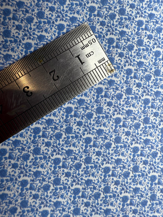 FABRIC FRENCH Chinoiserie 2 blue