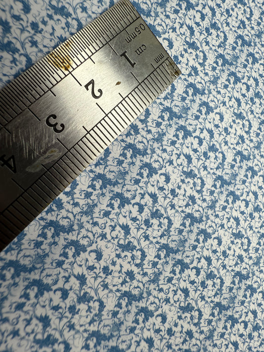 FABRIC FRENCH Chinoiserie. blue 4