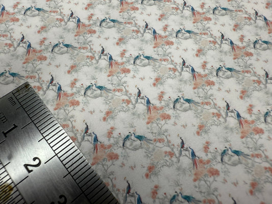 FABRIC FRENCH birds 4