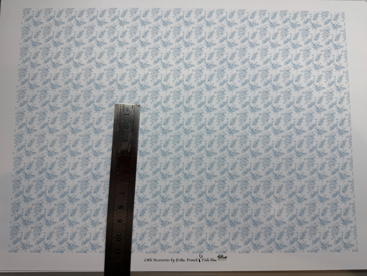 FABRIC FRENCH chinoiserie blue 6