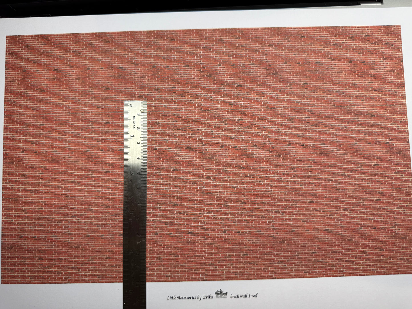 Wallpaper BRICK WALL red 1