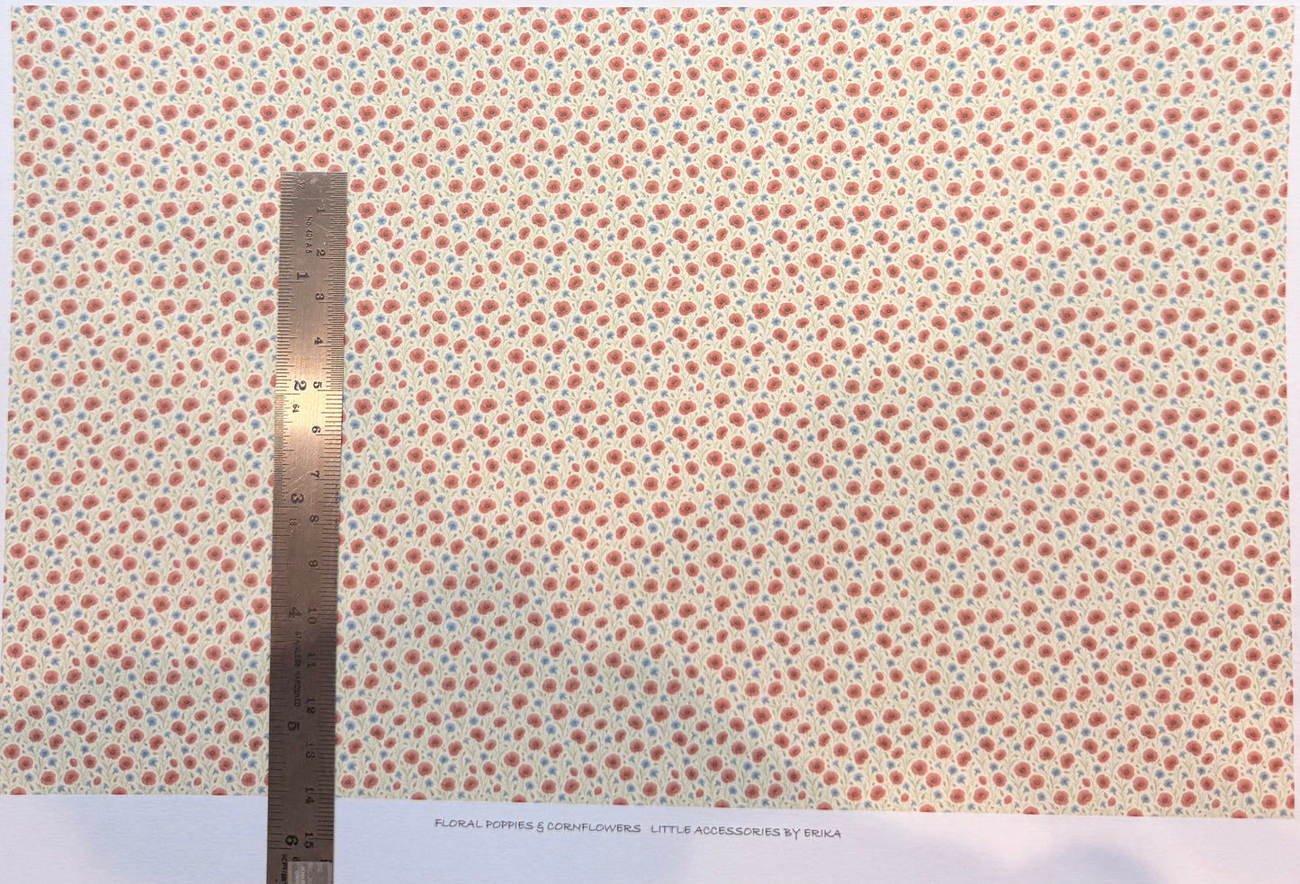 Wallpapers Floral poppies & cornflowers