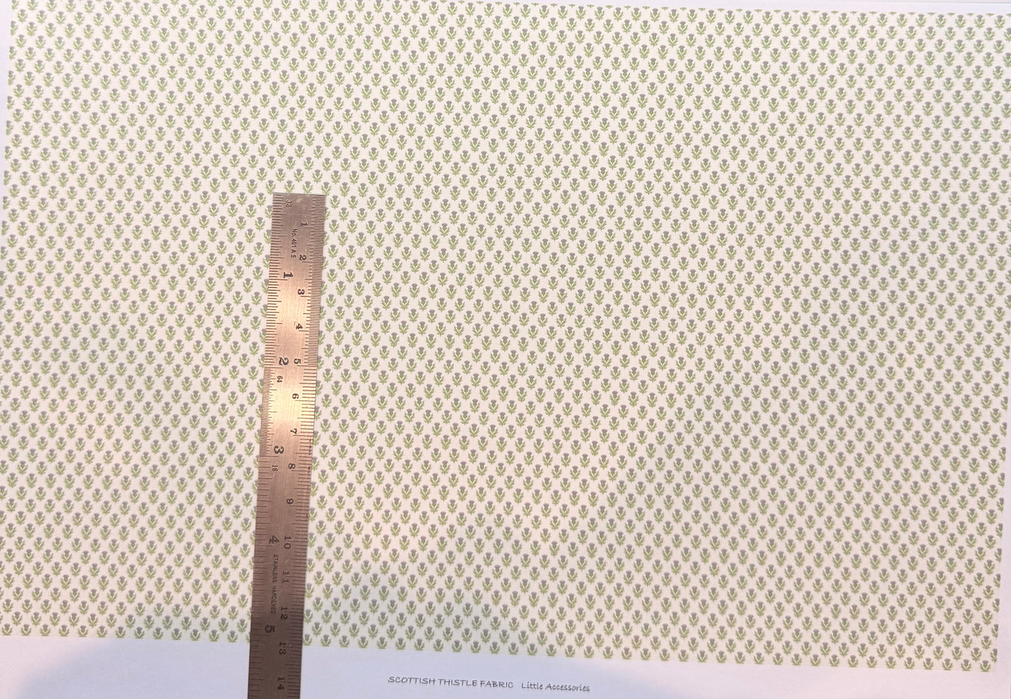 Wallpaper Floral scottish thistle .