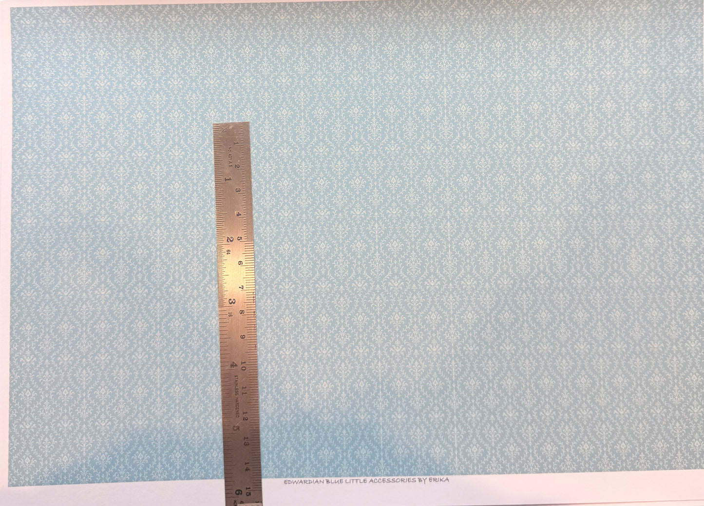 wallpaper EDWARDIAN BLUE 1/48
