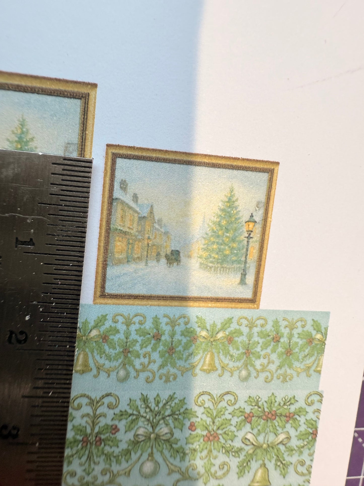 SET. EDWARDIAN CHRISTMAS MINT GREEN 1/48