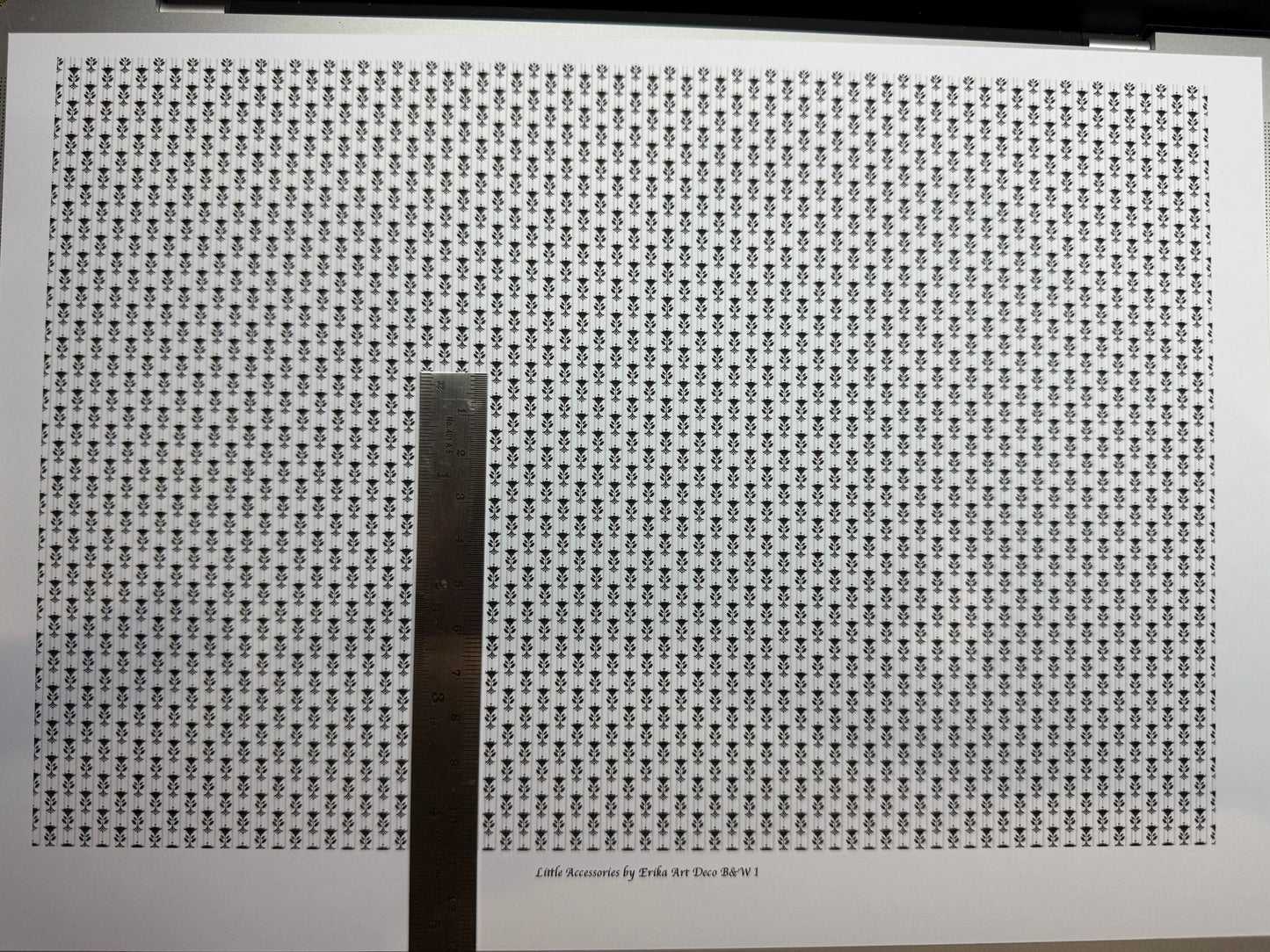 Wallpaper Art Deco B&W 1