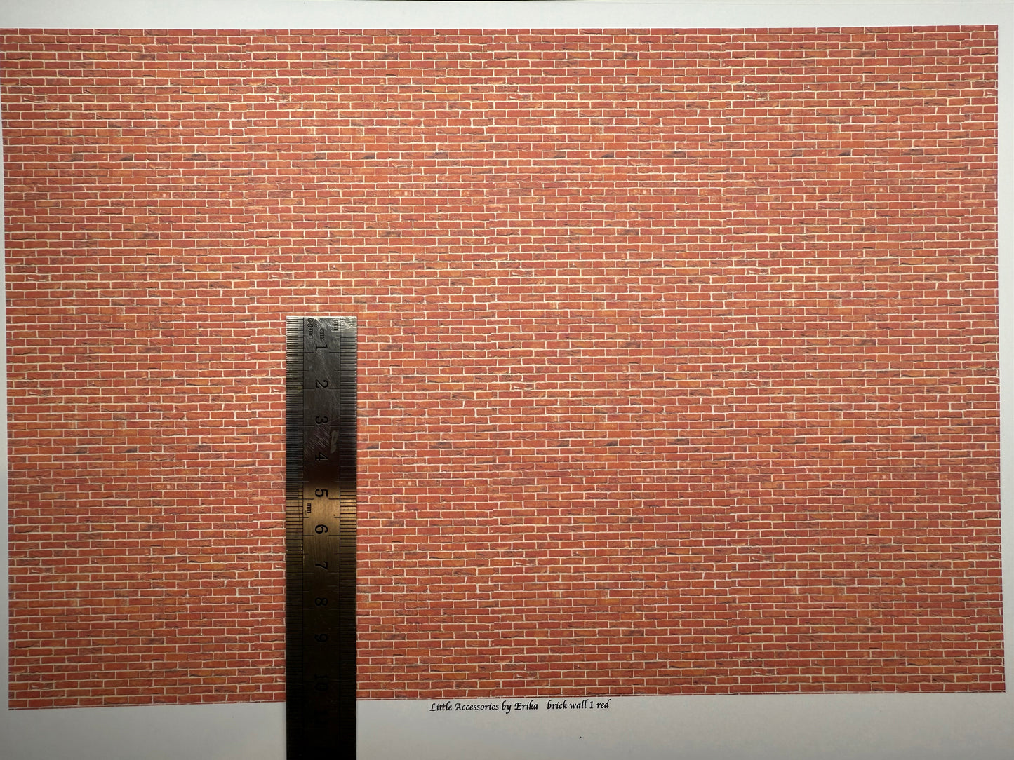 Wallpaper OUTSIDE WALLS RED BRICK