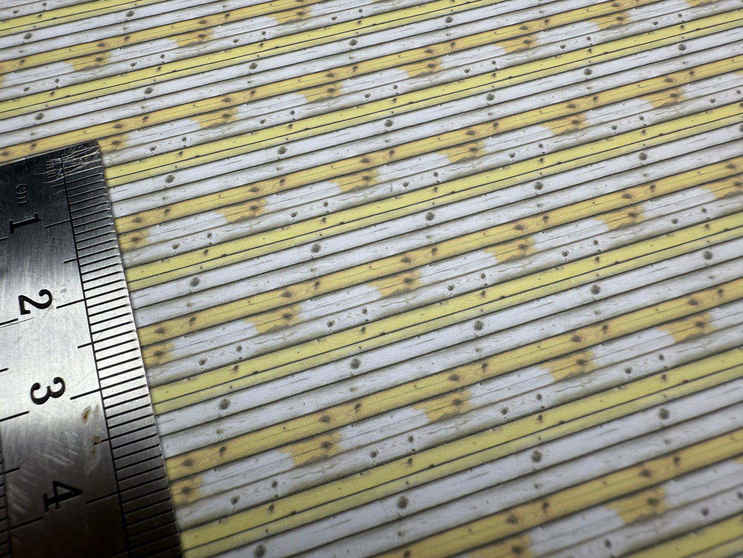 FABRIC shabby wood yellow 9