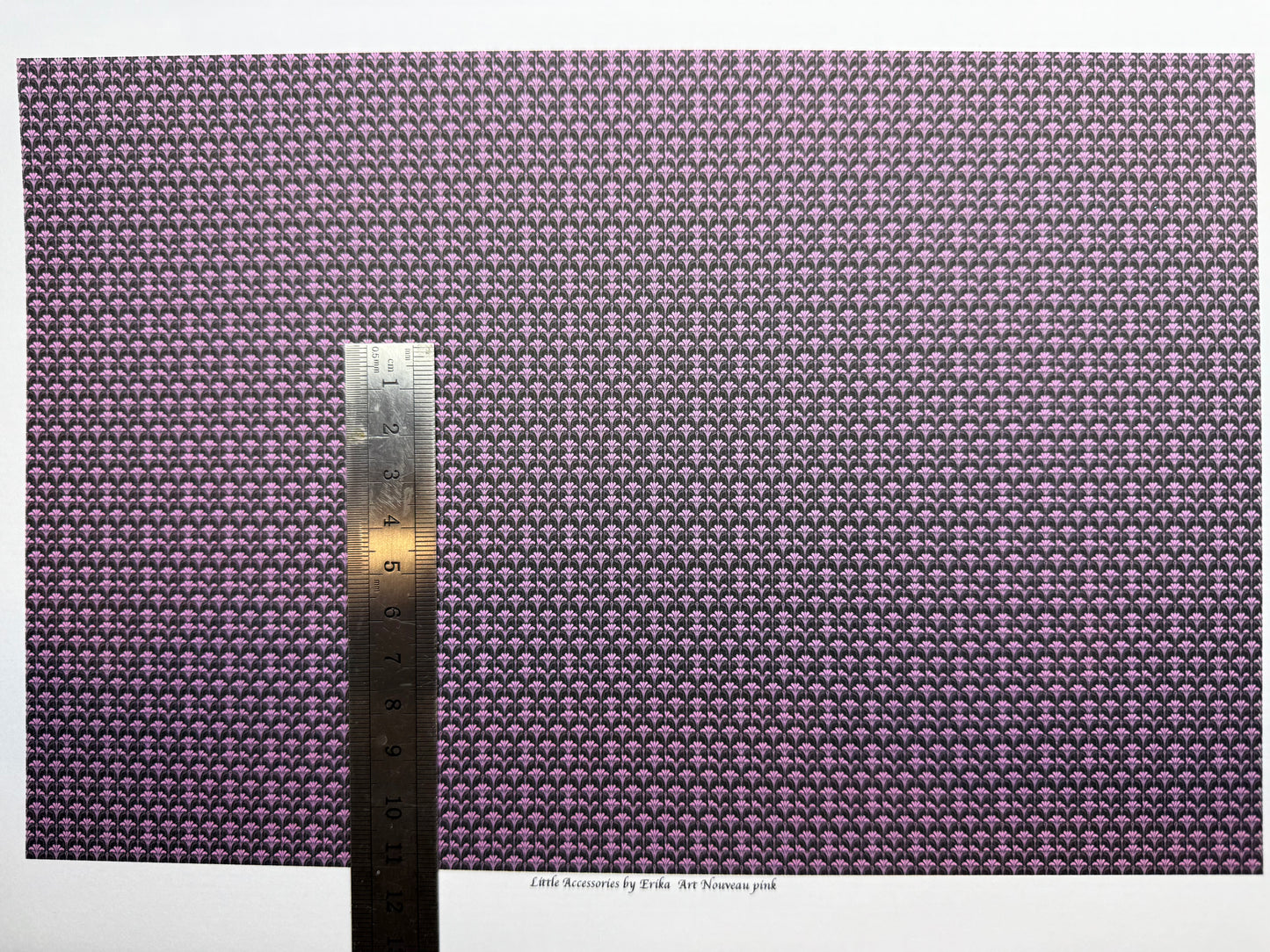 wallpaper Art Nouveau Pink