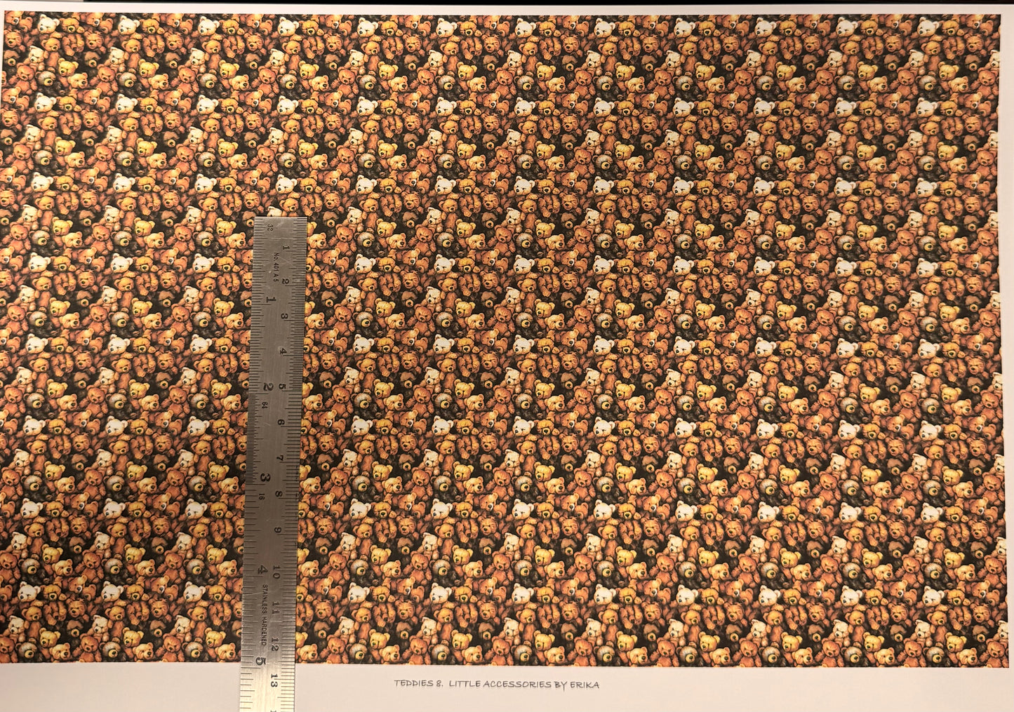 FABRIC CHILDREN TEDDIES 8