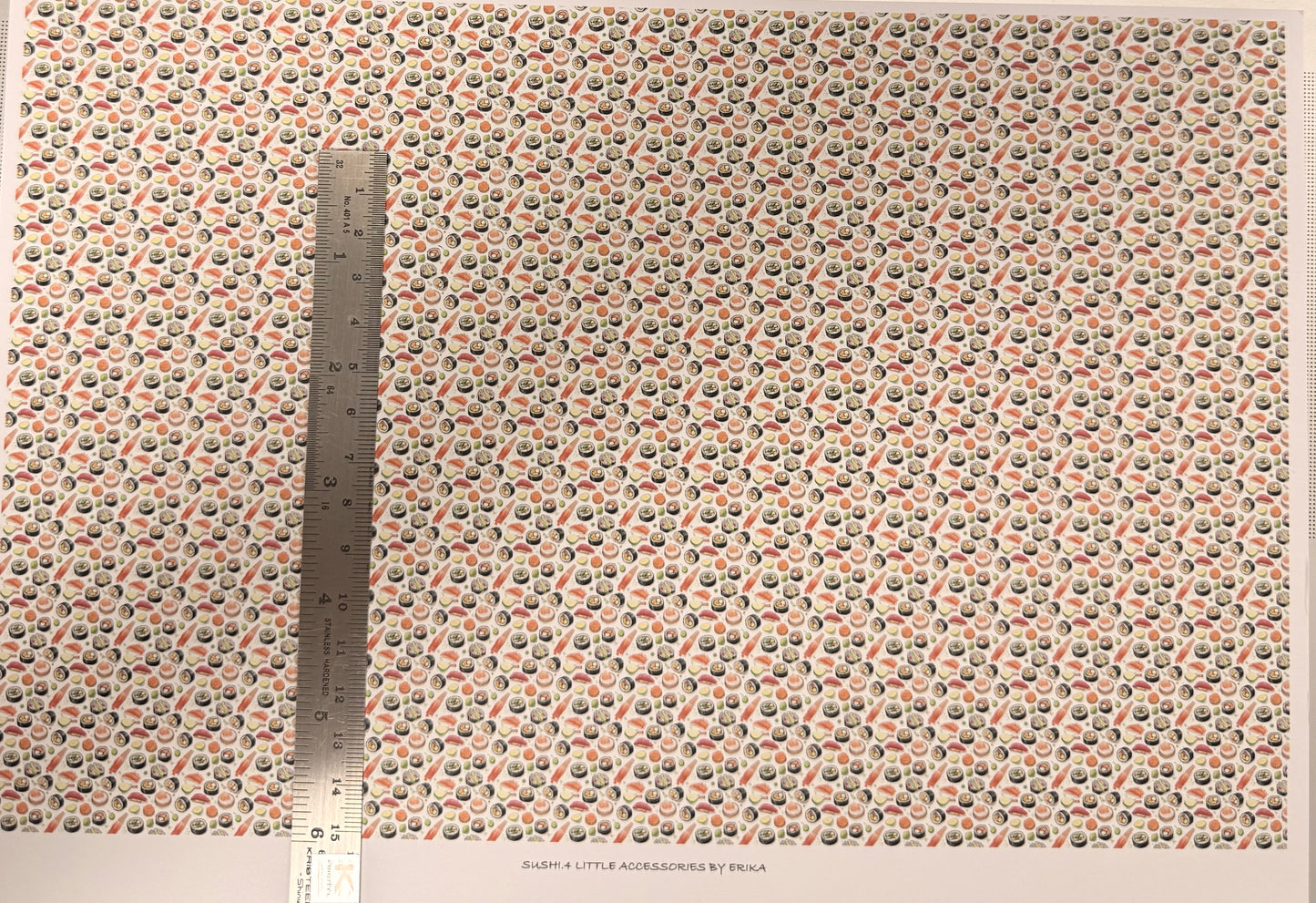 FABRIC KITCHEN SUSHI 4 1/48