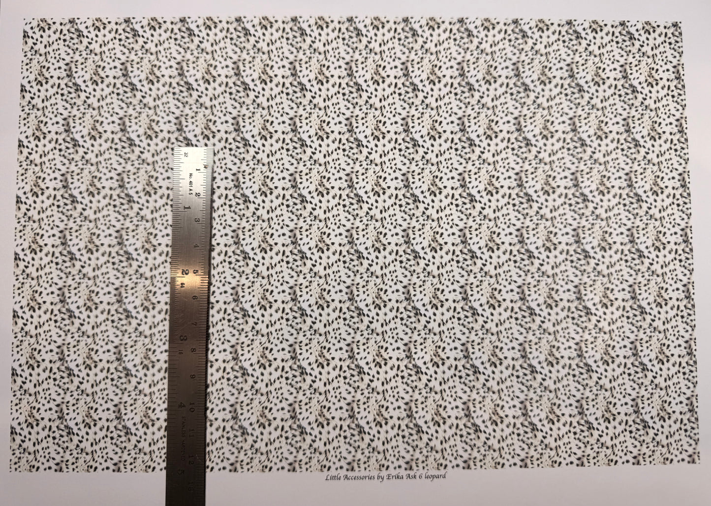 wallpaper Leopard skin 6. 1/48th scale