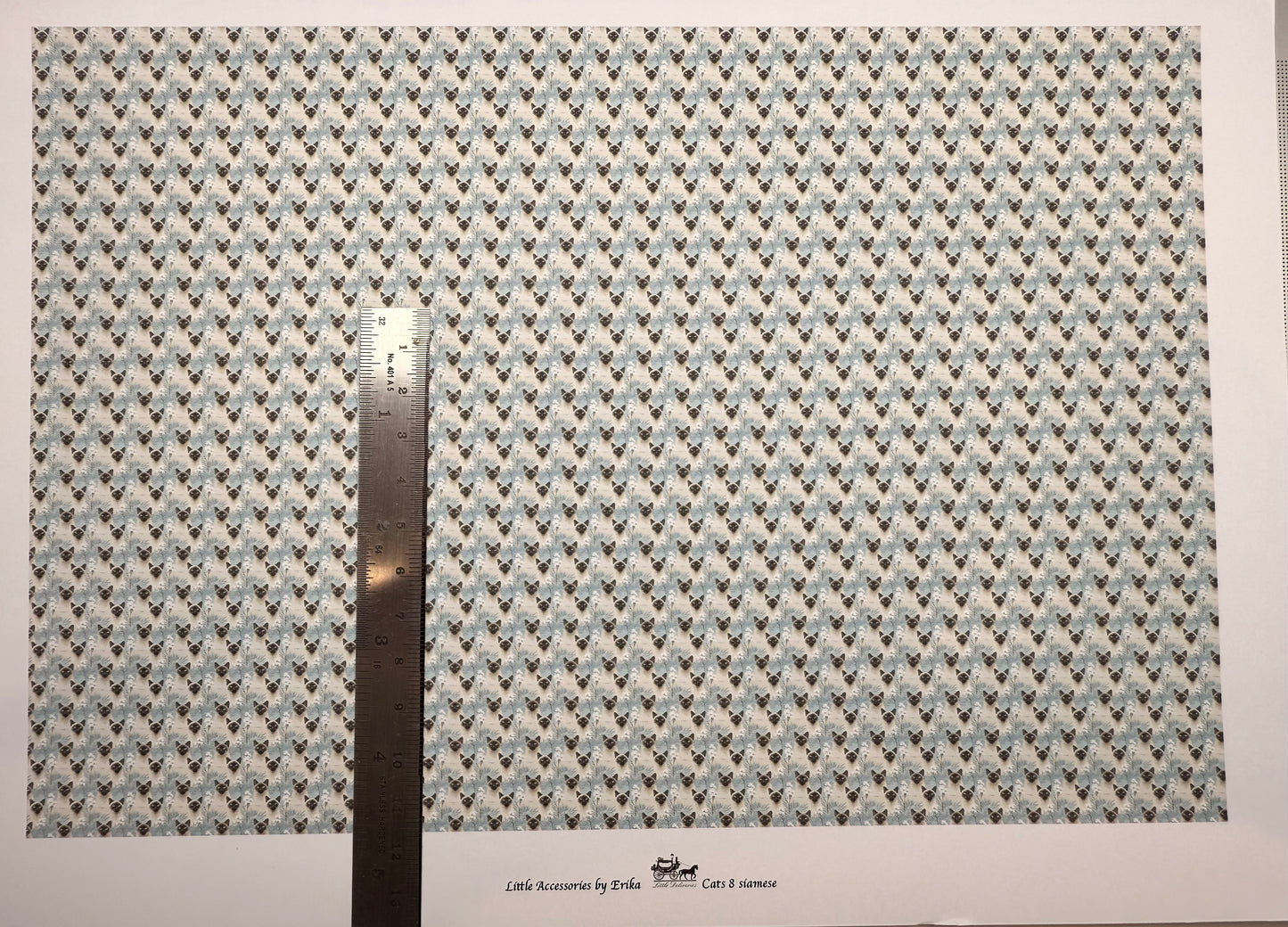 Wallpaper CATS siamese 1. 1/48the scale