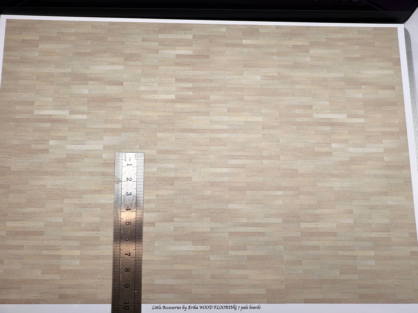 Wallpaper flooring 7 pale floorboards