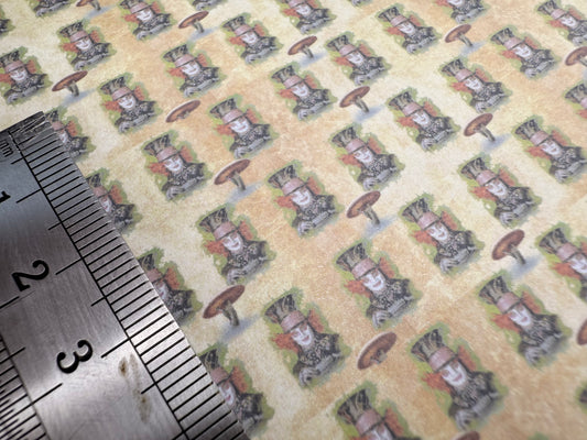 FABRIC ALICE Mad Hatter 1