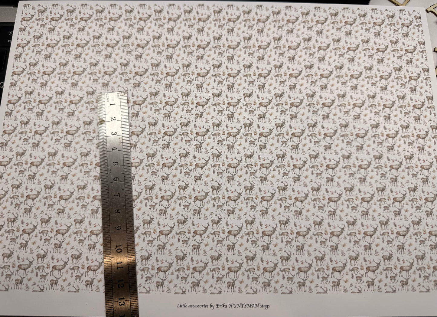 wallpaper HUNTING stags 1/48th