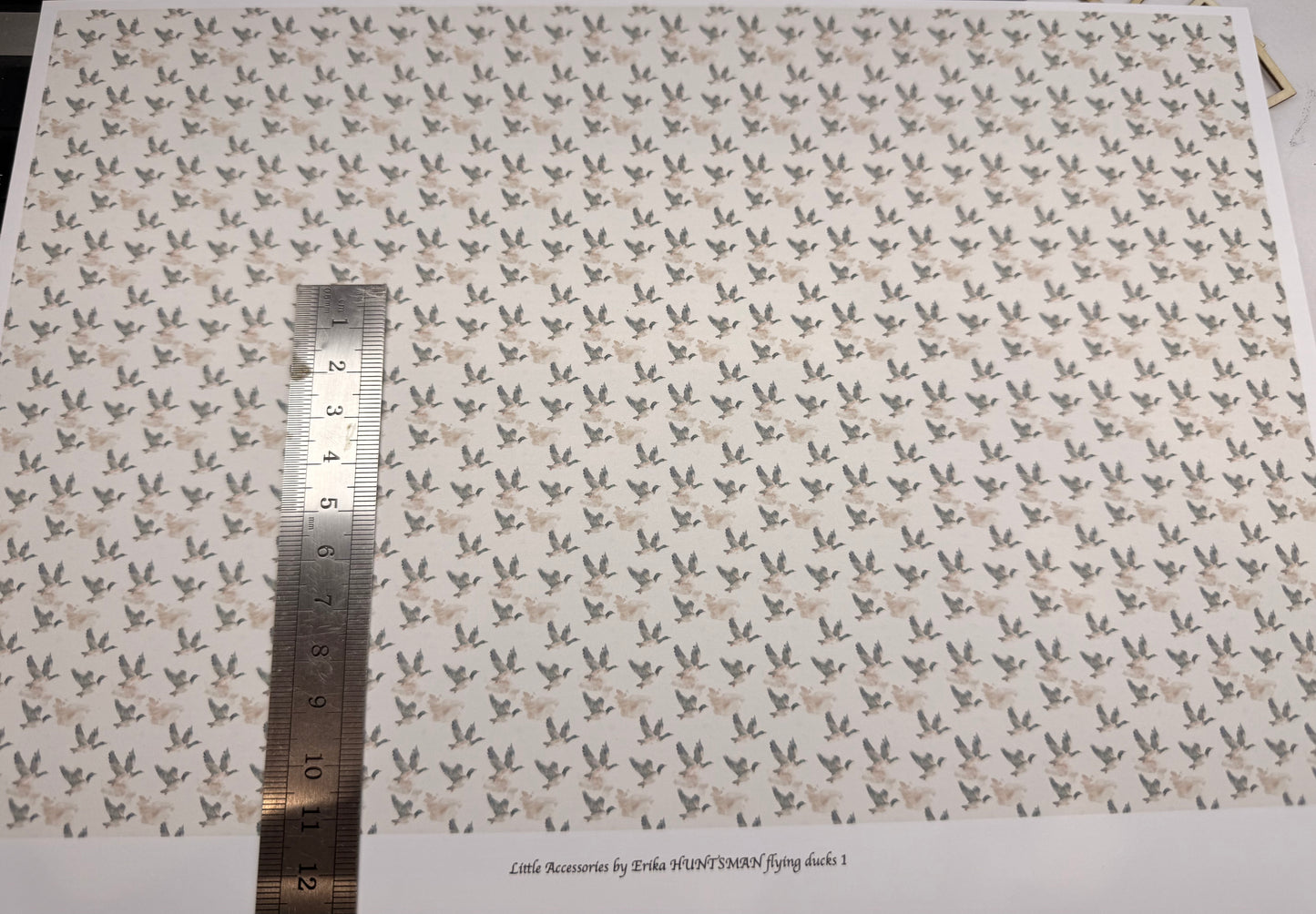 Wallpaper Hunting flying ducks 1. 1/48th scale