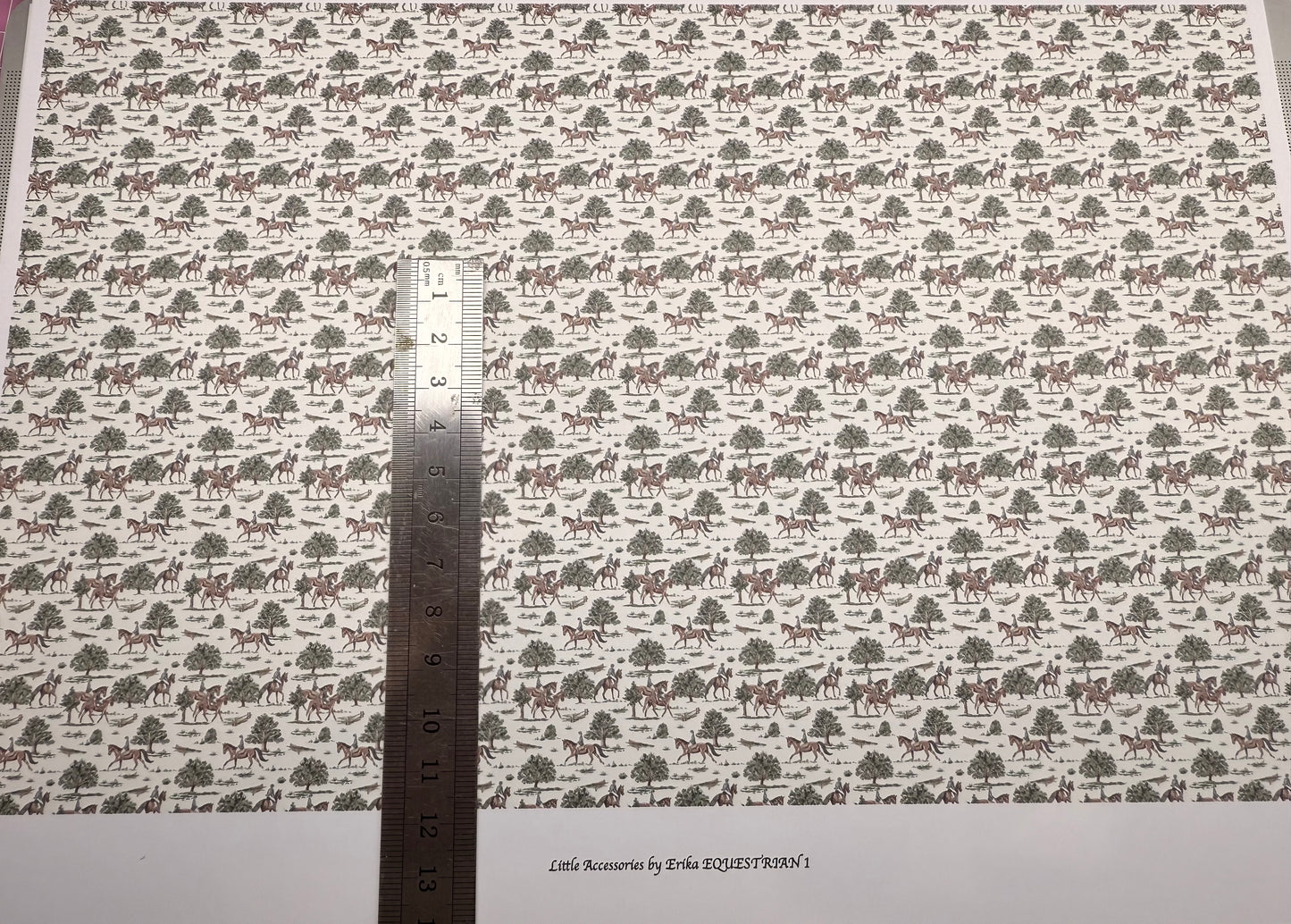 Wallpaper equestrian 1. 1/48th scale