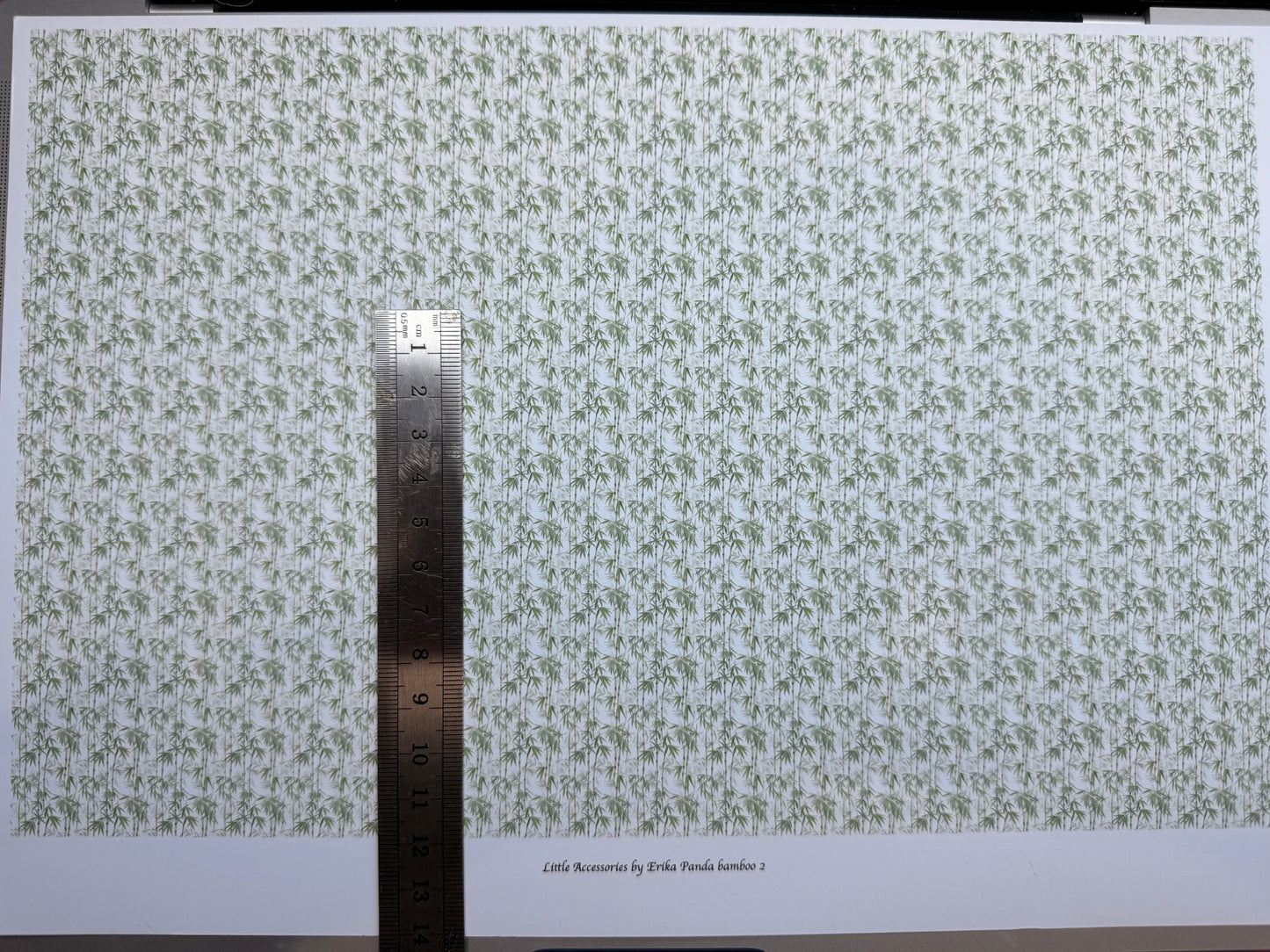 Wallpaper PANDAS BAMBOO 2. 1/48th