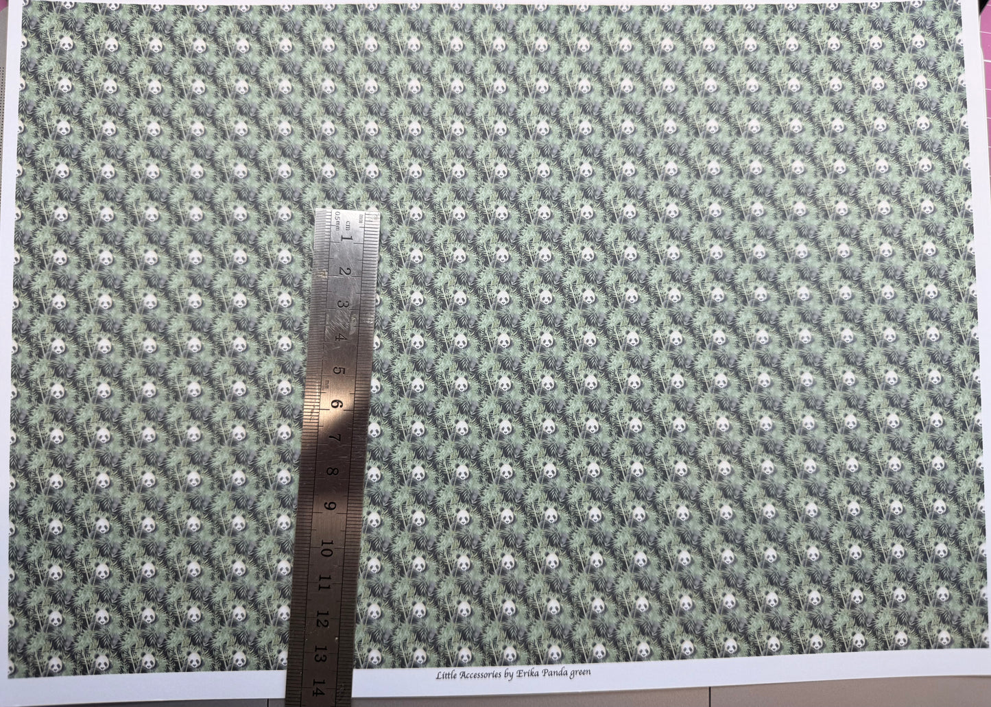 Wallpaper Pandas green bamboo. 1/48