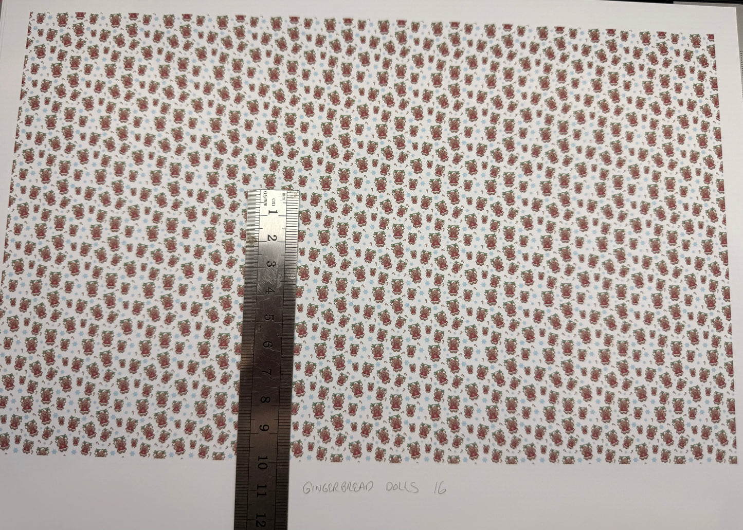 Wallpaper CHRISTMAS gingerbread dolls 16