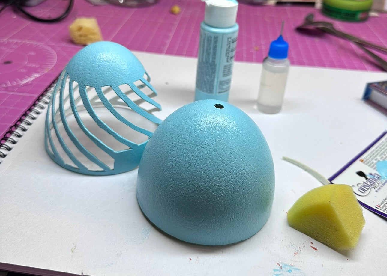 Silver Swirl. EMU egg. SOLD