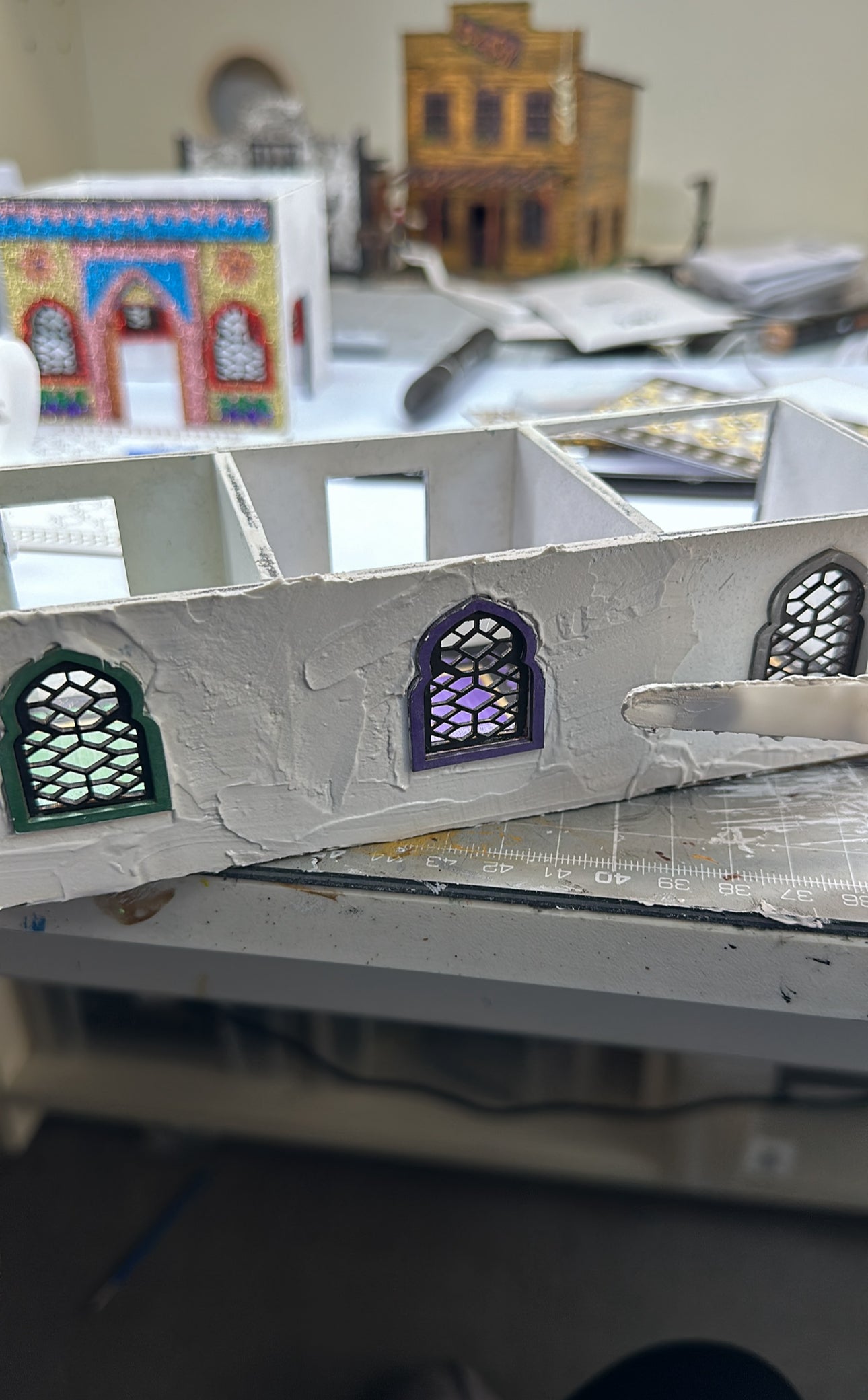 Moroccan villa. 1/48th scale KIT.