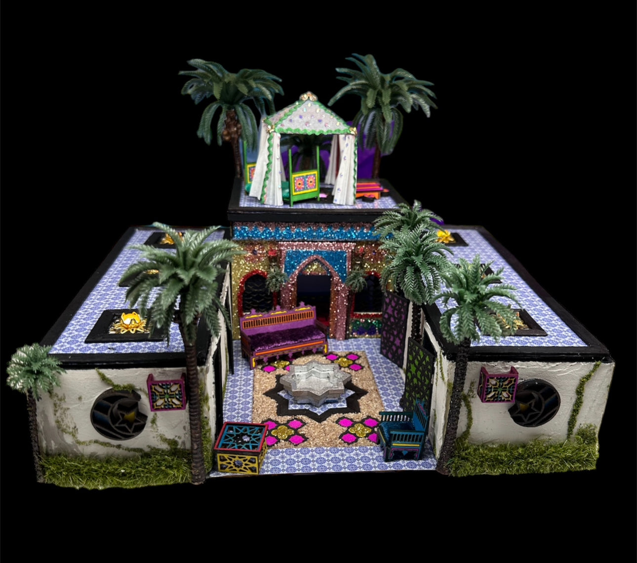 Moroccan villa. 1/48th scale KIT.