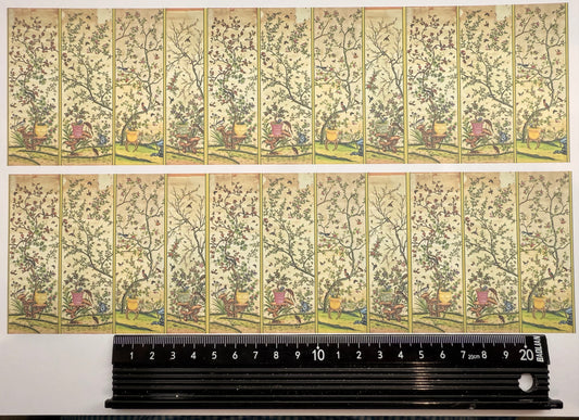 FABRIC Chinoiserie Panels Golden