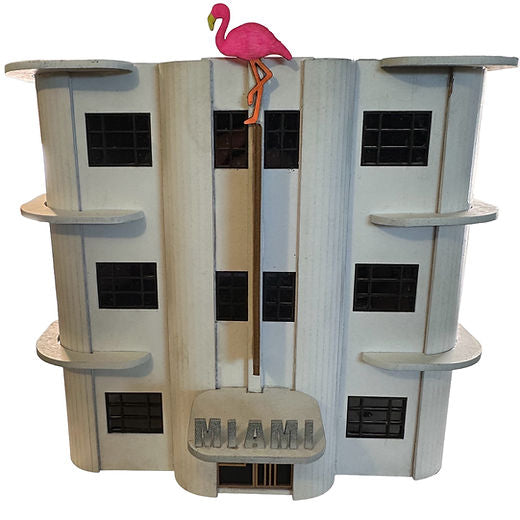 ART DECO Miami hotel. 1/48th scale kit