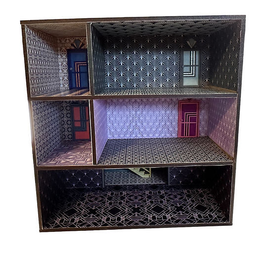 ART DECO Miami hotel. 1/48th scale kit
