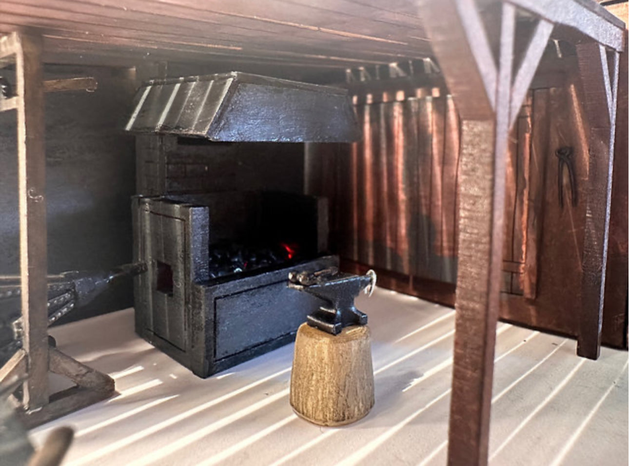 Wild West Blacksmiths. 1/48th scale KIT