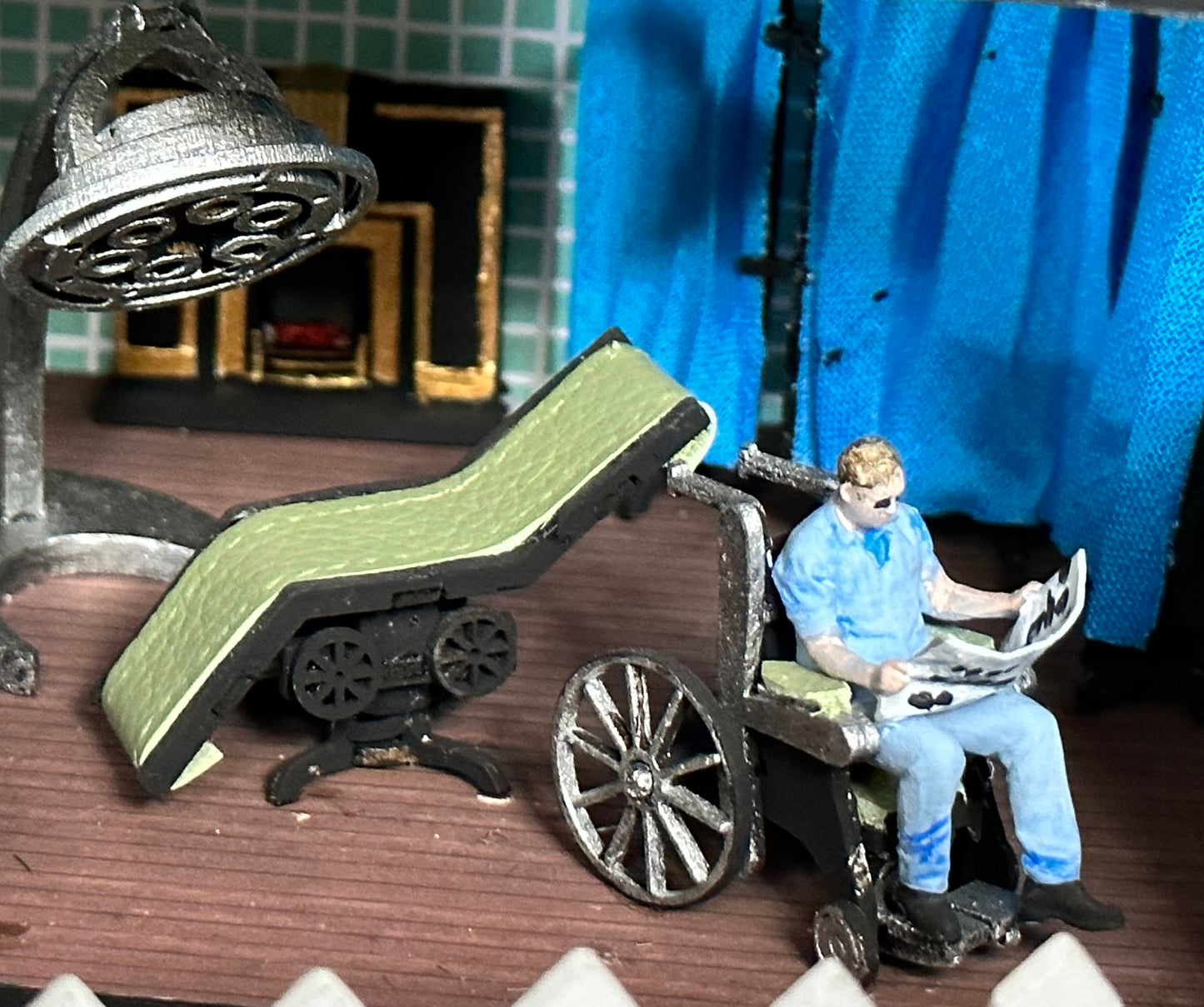 Medical collection. WHEELCHAIR. 1/48th scale KIT