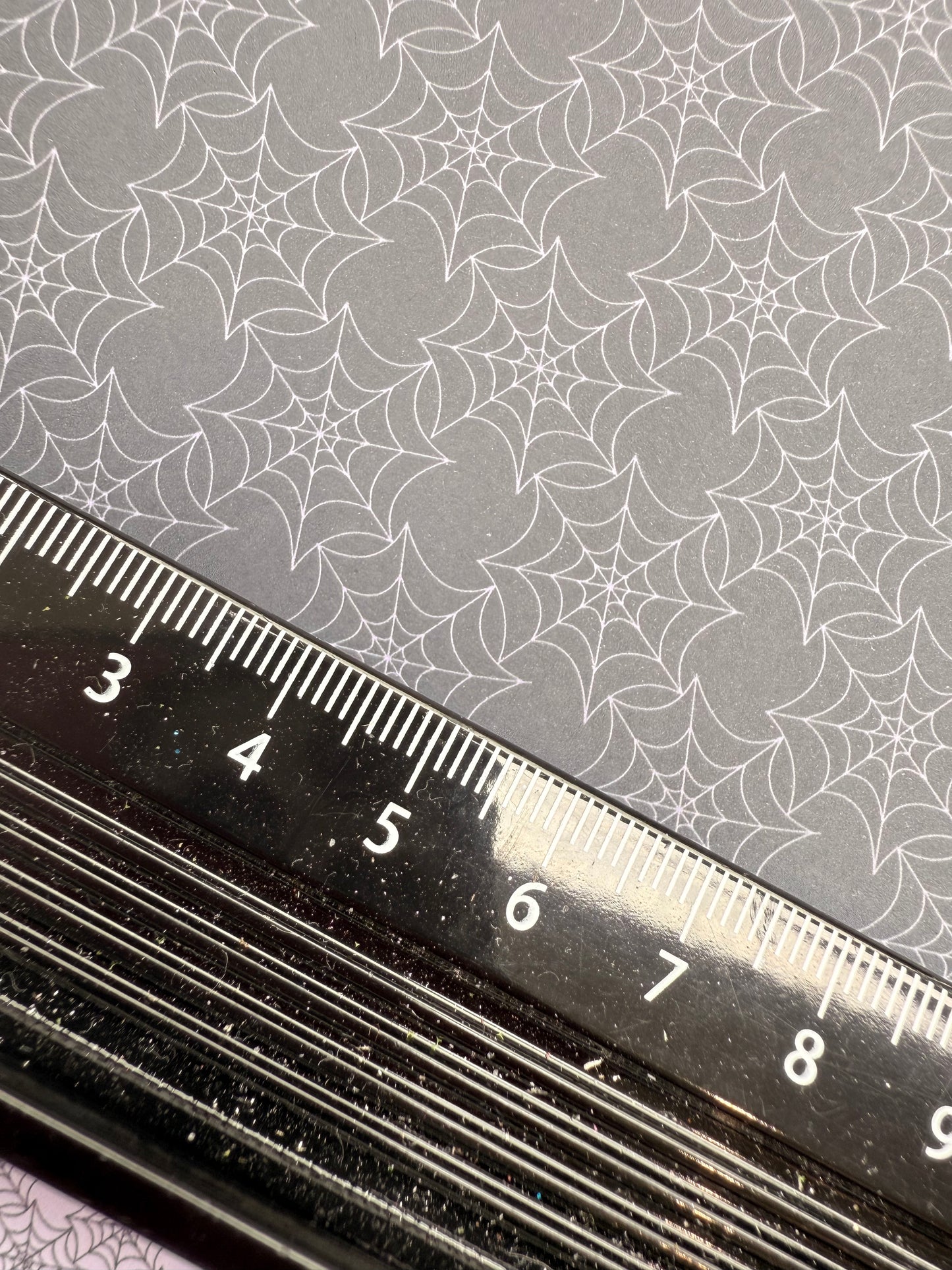 PACK 2 HALLOWEEN LILAC cobwebs & witches Wallpapers & flooring