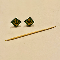 Art Deco. WALL SCONCES  1/48th scale kit