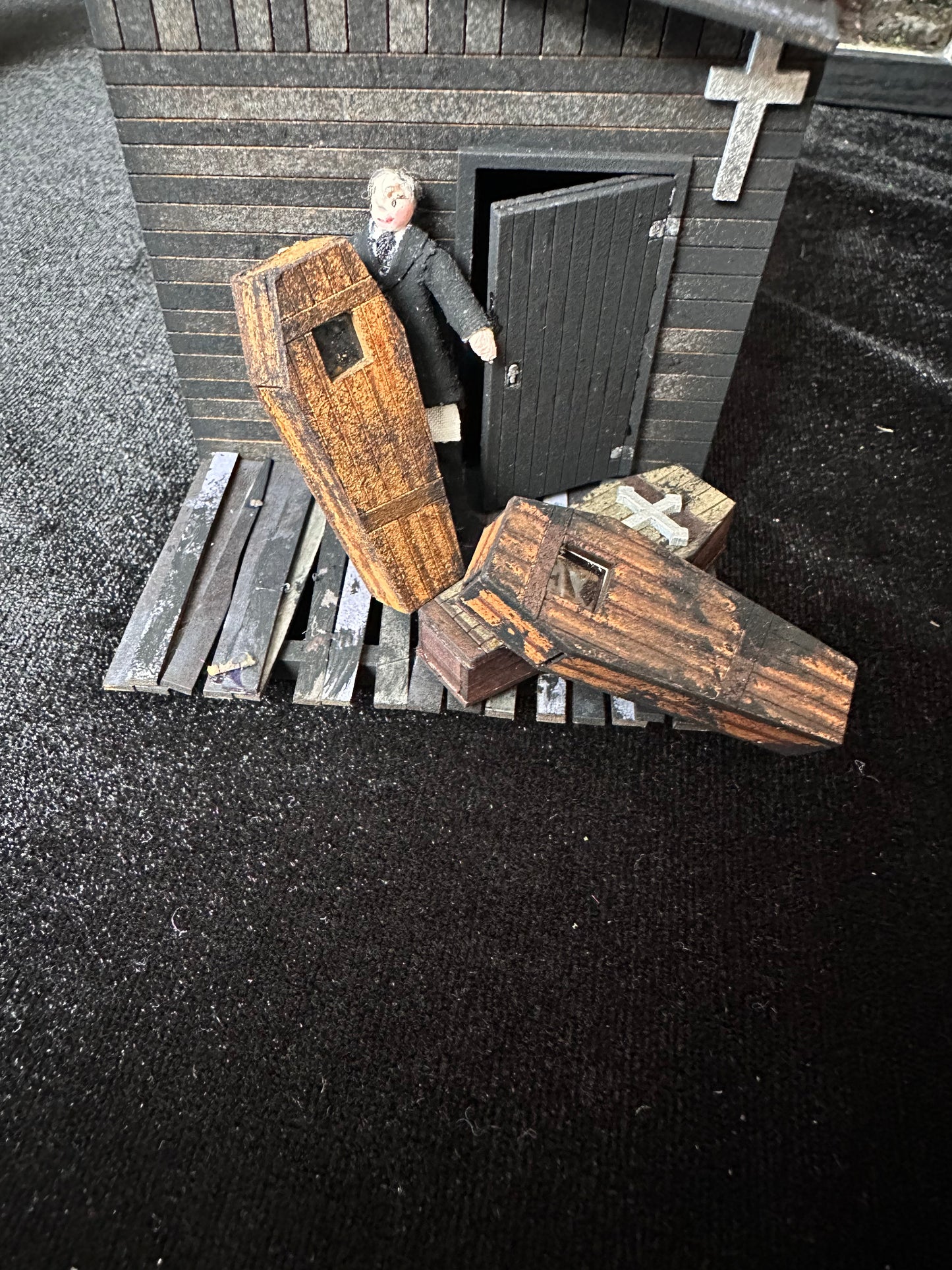 Wild West - coffins, 2 pack, 1/48th scale KIT