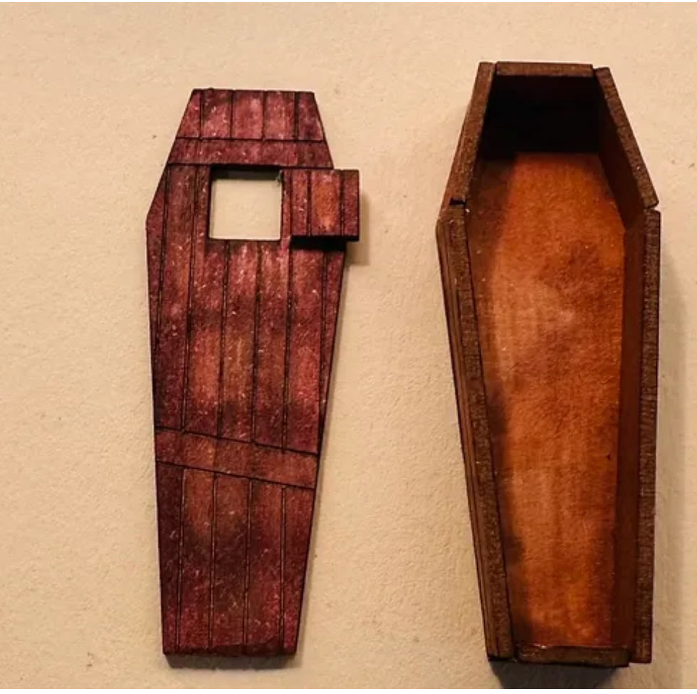 Wild West - coffins, 2 pack, 1/48th scale KIT