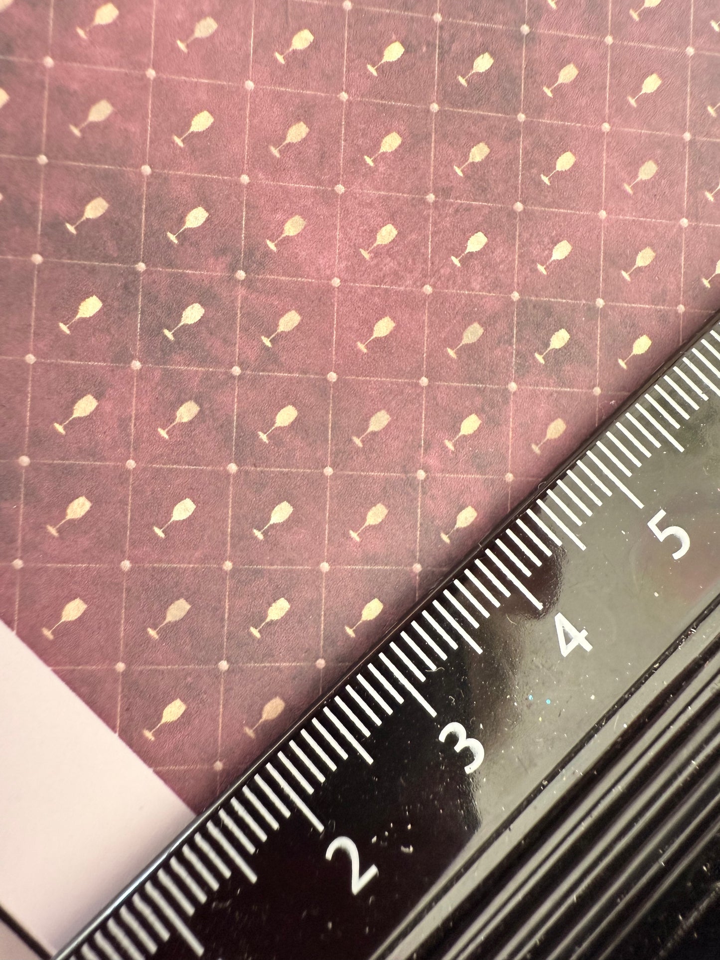 FABRIC FRENCH red wine glasses