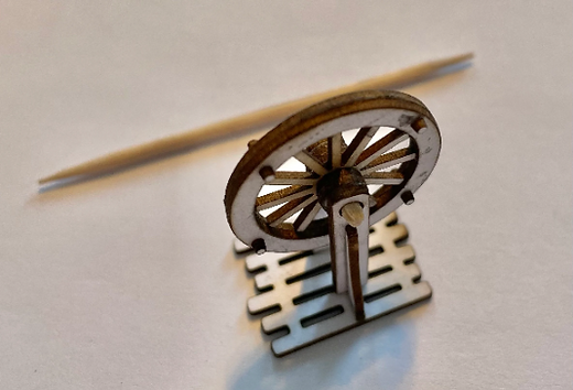 PUNISHMENT & PERSUASION. CATHERINE WHEEL/BREAKING WHEEL. 1/48th scale KIT