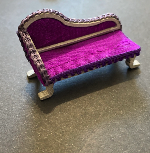 French Collection. CHAISE LONGUE. 1/48th scale kit